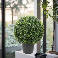 H48CM buis artificiel bonsaï intérieur extérieur plante artificielle pour la maison nouvel an noël saint valentin décorations