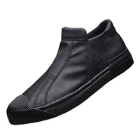 Chaussures en cuir montantes pour homme, grands fabricants, décontractées, vente en gros, printemps et automne, 2020