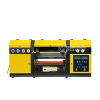 Prix usine UV DTF imprimante Machine pour bouteilles en verre acrylique A3 à plat hybride impression numérique autocollant rouleau à rouler