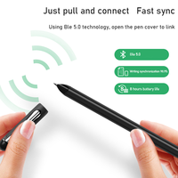 Stylo d'écriture intelligent OEM Set de papier A5 Carnet de notes électroniques avec stylet intelligent pour la reconnaissance de l'écriture à la main avec application