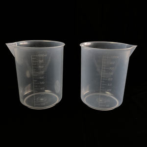 प्रयोगशाला रासायनिक बहुउद्देशीय 50 मिली 100 मिलीलीटर 150 मिली 250 मिली 500 मिली 1000 मिलीलीटर पारदर्शी पीपी स्नातक प्लास्टिक बीकर - Product Image 6