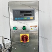 Fábrica 5L 15L 25L 20L 30L Tambor de pintura de aceite de acero inoxidable semiautomatizado y dispositivo de tapado de máquina de llenado de pesaje de latas