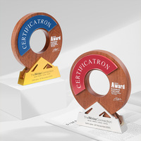 Trophée de montagne en bois sculpté et gravé, impression UV, écologique, pour récompenses commémoratives de réunions annuelles et cadeaux de bienvenue