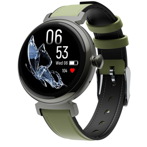 DM70 Usine OEM La plus petite montre intelligente Amoled Lady 1.04 ''Rappel de <span class=keywords><strong>cycle</strong></span> féminin Surveillance de la santé Montre intelligente pour femmes. - Product Image 1