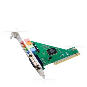 <span class=keywords><strong>Tarjeta</strong></span> <span class=keywords><strong>de</strong></span> Sonido <span class=keywords><strong>Interna</strong></span> PCI <span class=keywords><strong>de</strong></span> 4.1 Canales con Sonido Envolvente 3D <span class=keywords><strong>para</strong></span> <span class=keywords><strong>PC</strong></span> con Windows XP/7/8/10, Puerto MIDI y Soporte <span class=keywords><strong>para</strong></span> Juegos - Product Image 3