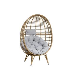 2024 chaise <span class=keywords><strong>cocon</strong></span> en rotin PE moderne de haute qualité pour l'extérieur en utilisant des meubles de jardin avec coussin confortable - Product Image 1