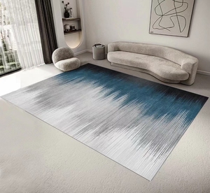 Tapis d'hiver matelassé à la main de luxe, accessoire pour grande zone de salon en laine - Product Image 4