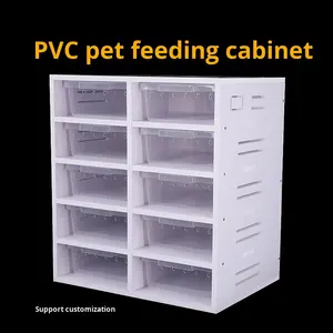 Armoire d'escalade Boîte d'élevage de reptiles Ensemble d'habitat de boîtier de jouet en PVC pour l'élevage de reptiles et d'amphibiens - Product Image 4