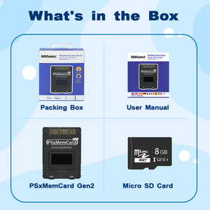 Bitfunx PSxMemCard Gen2 Sd2psXtd para Guardar Partidas de PS1/PS2 para PlayStation1 PS One <span class=keywords><strong>Playstation2</strong></span> Accesorios para Juegos Retro - Product Image 6