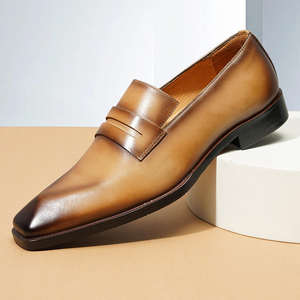 Tendance 2026 : Chaussures Oxford/Derby à bout carré en cuir superposé bicolore/multicolore avec des options de couleurs vibrantes - Product Image 4