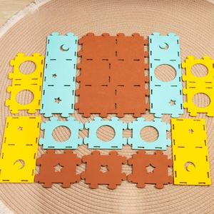 Nouveau tunnel-labyrinthe pour hamster, maisonnette de retraite et de jeu tout-en-un, nid de sommeil en feutre pour cochon d'Inde et hamster doré, petit nid pour animaux de compagnie - Product Image 4