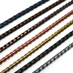 छोटे मध्यम बड़े कुत्तों के लिए स्टेनलेस स्टील कुत्ते कॉलर प्रशिक्षण पी सांप श्रृंखला छोटे मध्यम बड़े कुत्तों के लिए समायोज्य - Product Image 6