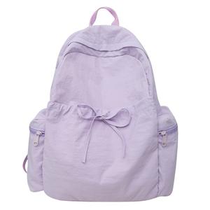 Mochila para Portátil de Nailon de Calidad Personalizada para la Escuela y Uso Diario, Gran Capacidad, Impermeable, Diseño Moderno Unisex - Product Image 1