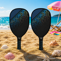 Ensemble de raquettes de pickleball (2) raquettes en bois + (40) balles X-40 forme standard 40 trous 2 joueurs USAPA