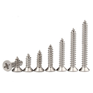 Nhà Máy Tại Chỗ Thép Không Gỉ Micro Tự Khai Thác M1.2 M1.4 M1.6 M1.7 M2 M2.3 M2.6 Phillips Chéo Chìm Đầu Phẳng <span class=keywords><strong>Nut</strong></span> Vít - Product Image 1