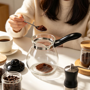 Set di Teiera e Caffettiera in Vetro di Qualità Superiore con Infusore per Frutta, Portatile per Uso Interno/Esterno, Piccolo Regalo per Amanti del Tè - Product Image 2