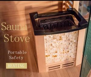 サウナルーム5〜6人用高級コーナーデザイン屋内木製伝統的なフィンランド - Product Image 5