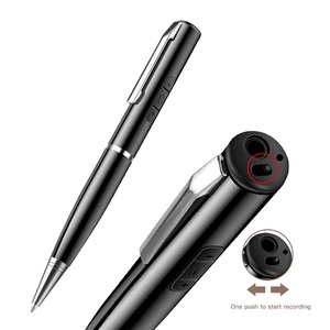 Bán Buôn Xách Tay Kỹ Thuật Số Bằng Giọng Nói Ghi Văn Bản Một Nhấp Chuột Ghi Âm Bút Tiếng Ồn Hủy Bỏ TF Thẻ MP3 Máy Nghe Nhạc Âm Thanh Ghi Âm - Product Image 1