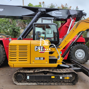 Excavatrice d'occasion Cat 305.5E, mini-excavatrice sur chenilles de 3,5 tonnes, moteur C1.8, capacité de la benne de 0,12 m³, puissance de 23,6 kW, cat303.5e - Product Image 5