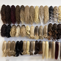 Extensions de cheveux synthétiques tressées avec pince à cheveux et cordon de serrage, en fibre Futura résistante à la chaleur, de la marque Julianna Henan Xuchang
