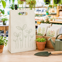 Sacs à graines plantables personnalisés en papier, sacs de jardin en gros, sacs écologiques pour plantes, sacs à graines plantables en vrac de petite taille