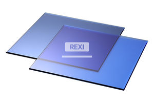 3 من مصنع الزجاج العاكس المصنوع باللون الرمادي والأزرق والأخضر والأسود ، الزجاج العاكس المعتم - Product Image 3