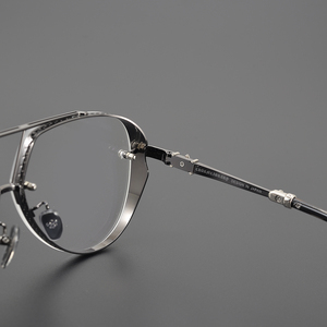 CHARMLIBRARY Luxury Brand Eyeglass Clear Pilot Prescription Myopia <strong>Read</strong> CH8155 Men Women <strong>Fashion</strong> Good Quality <strong>Glasses</strong> Frame - Product Image 3