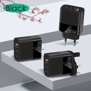 Vente flash - Chargeur USB multi-ports à charge rapide PD 30W, norme britannique, européenne et américaine, pratique et rapide - Product Image 4