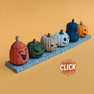 Halloween Pumpkin Clicker 3D Printed <b>Stress</b> <b>Relief</b> Button <b>Toy</b> Party Fingertip <b>Stress</b> <b>Relief</b> <b>Toy</b> - Product Image 1