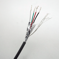 Câble d'instrument de contrôle audio 7*24mm TC 1.20 PE AL TC fil de vidange 4.3 LSF 305M bobine par palette 2 paires de câbles de communication