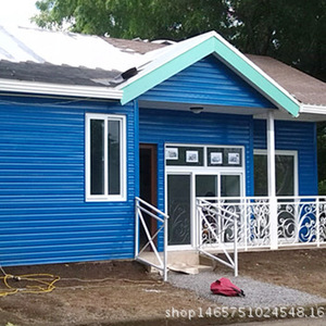 บ้านวิลล่าโครงเหล็กเบา ดีไซน์ทันสมัย แบบพกพา สำหรับใช้เป็นวิลล่า - Product Image 1