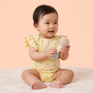 Ropa de bebé recién nacido al por mayor, pantalones de moda teñidos con color Pantone, ropa de boutique para niños, pelele para bebé, India - Product Image 1