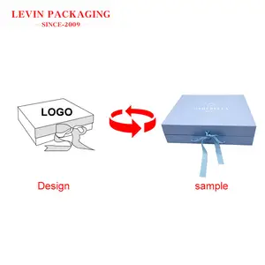 現在の紙のギフトボックスの包装のためのメーカーの大きな色のサイズのリサイクル可能な豪華なカスタムロゴの小さな箱