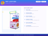 Distributeur automatique de boîtes mystères rotatives à monnayeur, avec prix surprise pour centres commerciaux et centres de divertissement familial