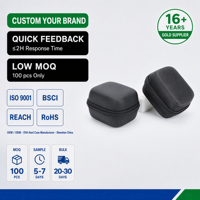 Sac de rangement pour chargeur EVA, organiseur de câbles, étui pour écouteurs Bluetooth TWS, portable pour les voyages