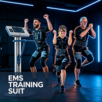 Combinaison d'entraînement EMS, Appareil abdominal, Machines de fitness Xbody, Combinaison EMS, Combinaisons EMS à électrodes sèches en tissu, Miha Bodytec