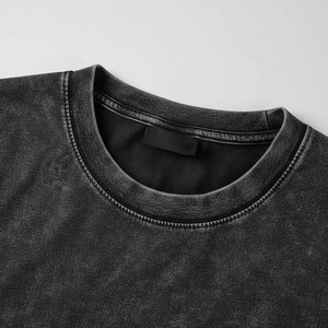 Custom Oversized 300 GSM Jersey Camisetas para hombres Quick Dry Compressed manga corta cuello redondo con diseño impreso para Hip Hop - Product Image 1