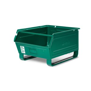 Fami Metal Container With <b>Slides</b> Size 5 Capacity 88 Lt Dimensions 450x700x300 Mm Color Green Ral6011 - Product Image 3