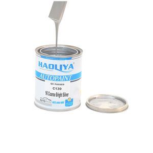 <span class=keywords><strong>Pintura</strong></span> Automotriz Plateada <span class=keywords><strong>Brillante</strong></span> Gruesa C139 1K, Suministros de <span class=keywords><strong>Pintura</strong></span> para Repintado de Automóviles, Hecha en China, Acrílica 1K, Colores Puros, <span class=keywords><strong>Pintura</strong></span> Plateada para Automóviles - Product Image 1