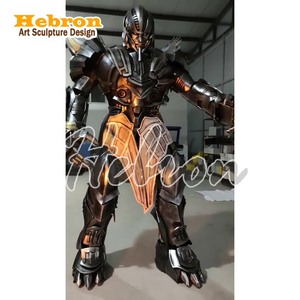 Costume de robot en mousse <span class=keywords><strong>Optimus</strong></span> <span class=keywords><strong>Prime</strong></span> bleu de 2,7 m, idéal pour le cosplay d'Halloween, tenue de performance <span class=keywords><strong>Transformers</strong></span> - Product Image 4