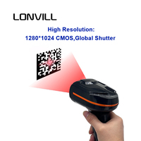 Escáner de Código de Barras Industrial LONVILL 1280*1024 CMOS con Software, TCP UDP, Ethernet, Venta al Por Mayor