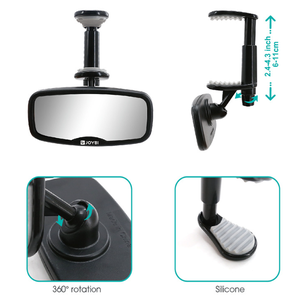 Espejo de Observación para Bebés, Espejo Acrílico con Clip para el Interior del Automóvil, Espejo Retrovisor Personalizable para Niños - Product Image 5