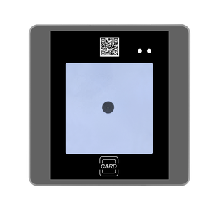 Lecteur intelligent double fonction QR + RFID 13,56 MHz 485+WG+USB -USB/IP65 ABS Carte de proximité et carte IC pour système de sécurité - Product Image 1