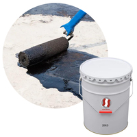Revêtement Offre Spéciale d'asphalte enroulé liquide de peinture de toit de revêtement imperméable de bitume en caoutchouc liquide pour la construction