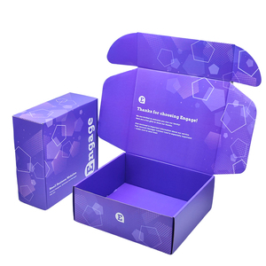 Boîtes d'expédition en carton personnalisées avec logo pour vêtements en gros, t-shirts, étiquettes privées et emballages <span class=keywords><strong>de</strong></span> diplômes - Product Image 4