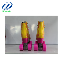 Patins à roulettes les plus populaires, chaussures en PU à quatre roues, patins à roulettes quad pour enfants