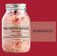 Detox Body & Foot Soak Floral Natural Pink Rose Himalayan Bath the the for Women Relaxing Aromatherapy Gift