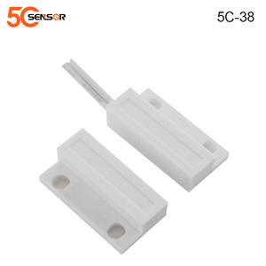 Sensor magnético de puerta con cable <span class=keywords><strong>CE</strong></span> FCC ROHS 5C-38 Material ABS compatible para sistemas de alarma de sistema de seguridad para el hogar - Product Image 2
