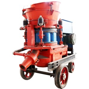 Meistverkaufte 700kg Nassbeton-Spritzmaschine Spritzbeton-Ausrüstung für Schutzbau-Design - Product Image 2