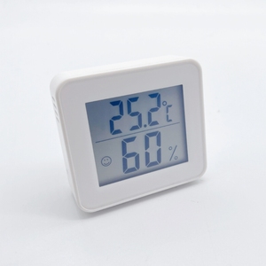 Medidor Digital LCD de Temperatura y Humedad Interior para el Hogar, Mini, Venta Directa de Fábrica (Plástico) - Product Image 3